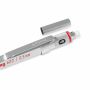Ołówek automatyczny rOtring 600 metalowy 0.5mm, srebrny - 3